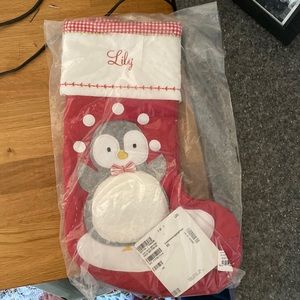 Pottery Barn Customized Christmas Stocking “Lily”